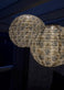 Lampe med solceller – Flower Beige dia 40cm - VIAMAJA.DK