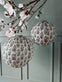 Lampe med solceller – Flower Beige dia 40cm - VIAMAJA.DK