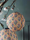 Lampe med solceller – Flower dia 30cm Orange - VIAMAJA.DK