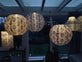 Lampe med solceller – Flower dia 30cm Orange - VIAMAJA.DK