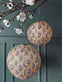 Lampe med solceller – Flower dia 30cm Orange - VIAMAJA.DK
