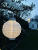 Lampe med solceller – White ball