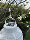 Lampe med solceller – White ball - VIAMAJA.DK
