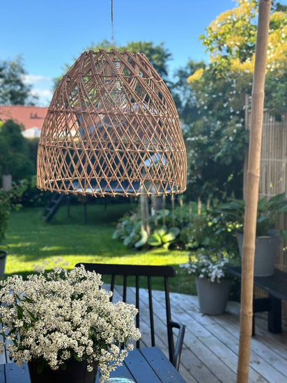 Lampeskærm Rattan - VIAMAJA.DK