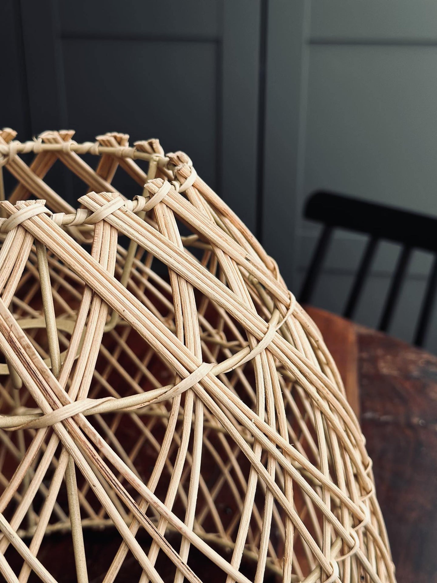 Lampeskærm Rattan - VIAMAJA.DK