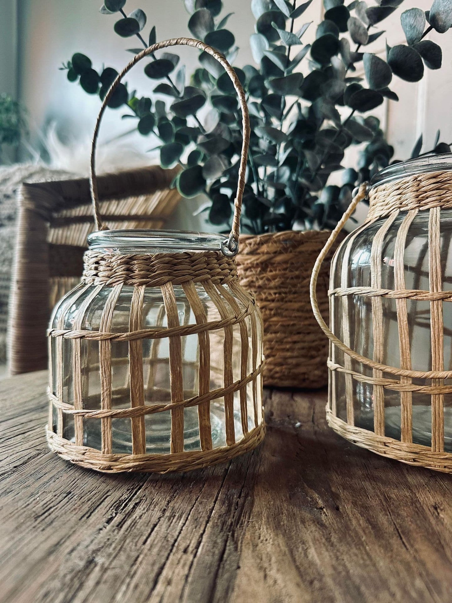 Lanterne lysestage i glas – Lille - VIAMAJA.DK