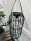Lanterne med solceller – BIG BLACK - VIAMAJA.DK