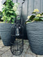 Lanterne med solceller – BIG BLACK - VIAMAJA.DK