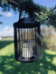 Lanterne med solceller - Black design - VIAMAJA.DK