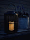 Lanterne med solceller - Black design - VIAMAJA.DK