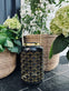Lanterne med solceller – Black / Gold - VIAMAJA.DK