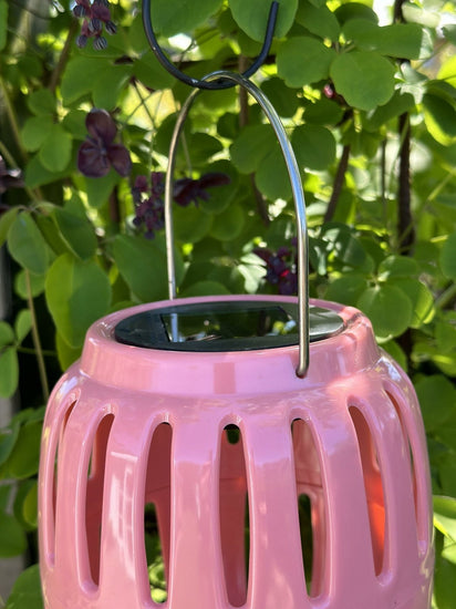 Lanterne med solceller - Coral summer - VIAMAJA.DK
