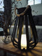 Lanterne med solceller – Dark 34cm - VIAMAJA.DK