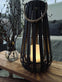 Lanterne med solceller – Dark 43cm - VIAMAJA.DK