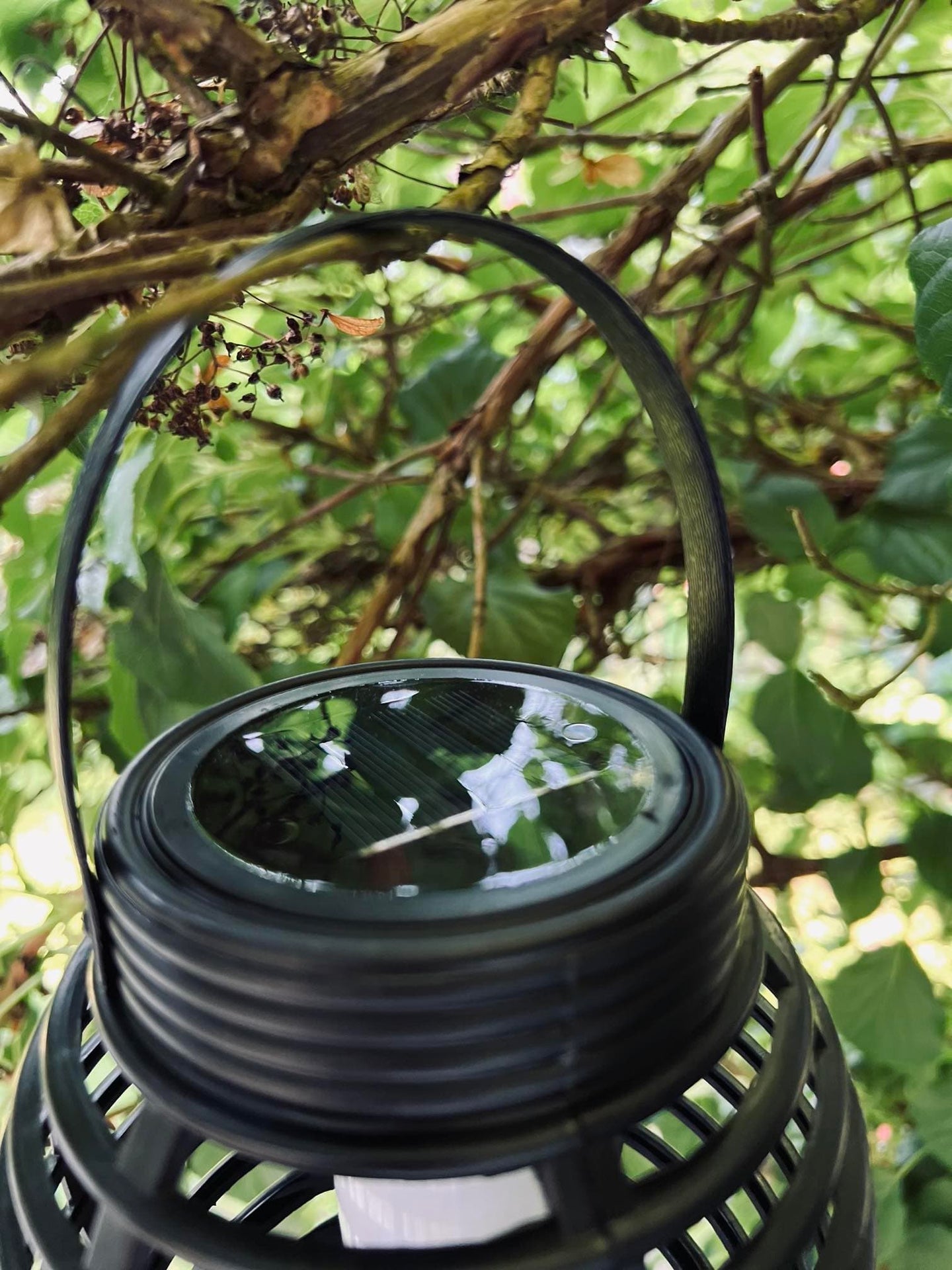 Lanterne med solceller – Mellem TILBUD med 2 stk - VIAMAJA.DK