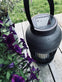 Lanterne med solceller Rattan Høj – Grå - VIAMAJA.DK