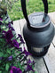 Lanterne med solceller Rattan Høj - Grå - VIAMAJA.DK