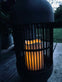 Lanterne med solceller Rattan Høj - Grå - VIAMAJA.DK