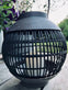 Lanterne med solceller Rattan kugle - VIAMAJA.DK