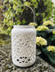 Lanterne med solceller - WHITE BOHEME - VIAMAJA.DK