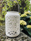 Lanterne med solceller - WHITE BOHEME - VIAMAJA.DK