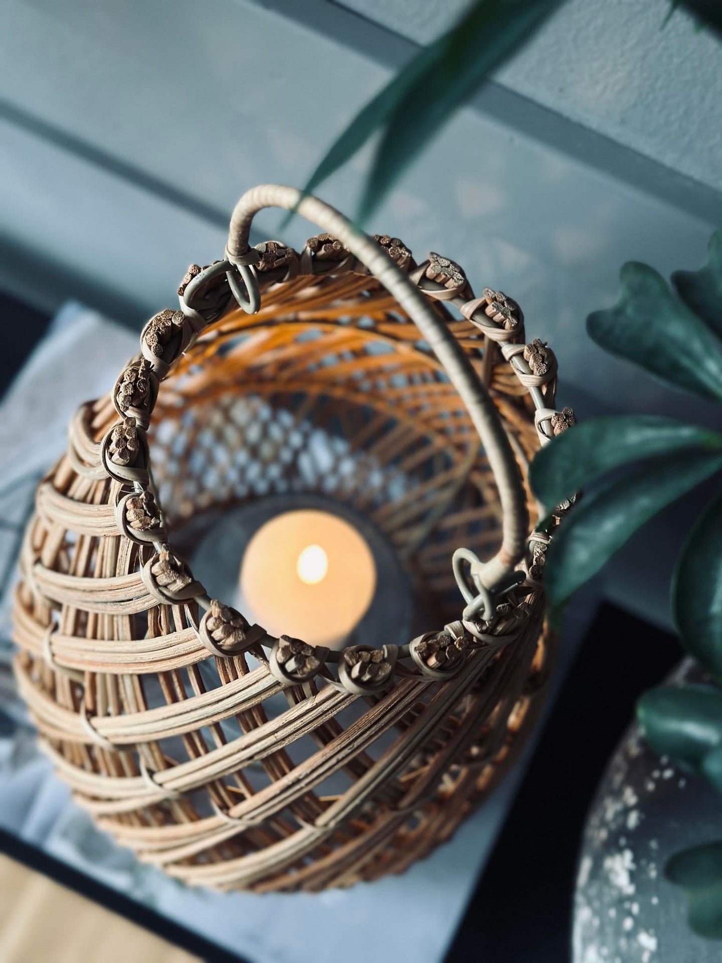 Lanterne Rattan - Håndlavet - VIAMAJA.DK