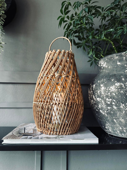 Lanterne Rattan - Håndlavet - VIAMAJA.DK