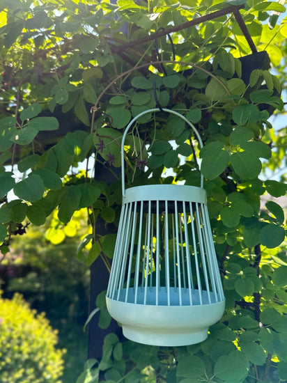Lanterne ZANDA med solceller – Mint - VIAMAJA.DK