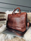Laptop / arbejdstaske Maisy Deep Cognac - VIAMAJA.DK