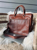 Laptop / arbeidsveske Maisy Deep Cognac