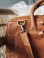 Laptop / arbejdstaske VINTAGE Cognac - VIAMAJA.DK
