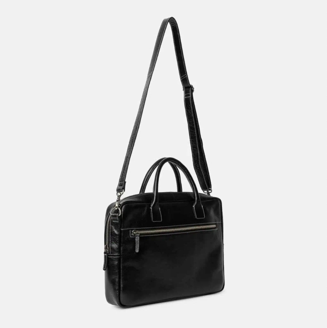 Laptop Falke black leather - VIAMAJA.DK