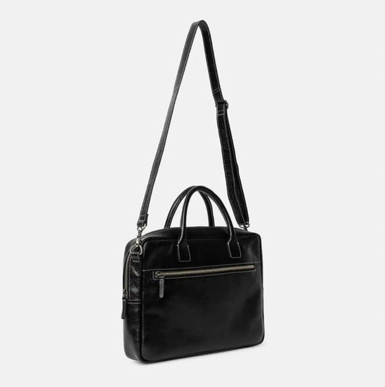 Laptop Falke black leather - VIAMAJA.DK