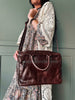 Laptop Falke brown leather