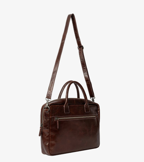 Laptop Falke brown leather - VIAMAJA.DK