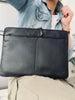 Laptop-etui - BLACK LEATHER
