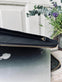 Laptop sleeve - BLACK LEATHER - VIAMAJA.DK