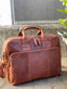Laptop taske - Cognac recycling - VIAMAJA.DK