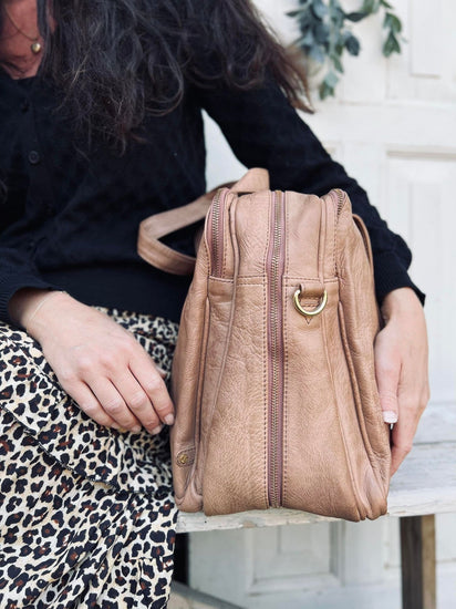 Laptop taske i blødt skind // Honey Deluxe - VIAMAJA.DK