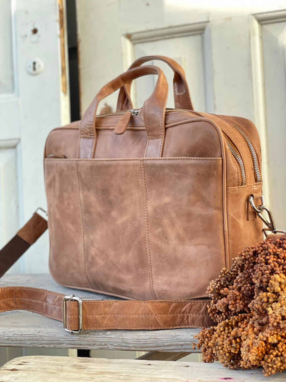 Laptop taske - MELLO Brown - VIAMAJA.DK