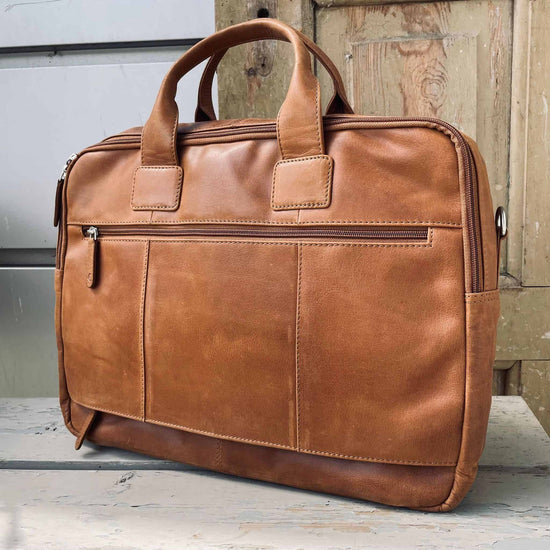 Laptop taske SOLLY Cognac - VIAMAJA.DK