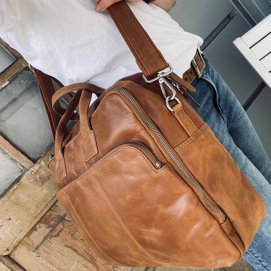 Laptop taske SOLLY Cognac - VIAMAJA.DK