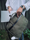 Laptoptaske Oliven - Genanvendt plastflasker - VIAMAJA.DK