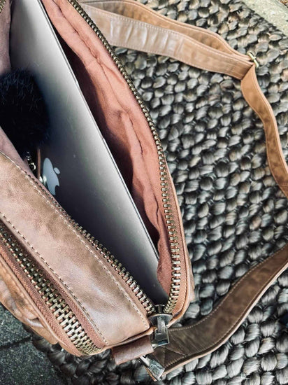 Laptoptaske Work – Chestnut UNISEX - VIAMAJA.DK