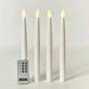 LED Adventsstake lys med fjernkontroll