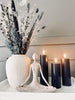 LED Bloklys / Navy 3 stk. lys – Inkl. fjernkontroll