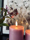 LED Bloklys / VIOLET 3 stk – Inkl. fjernbetjening - VIAMAJA.DK