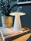 LED Bordlampe genopladelig – Hvid - VIAMAJA.DK
