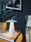 LED Bordlampe genopladelig – Hvid - VIAMAJA.DK