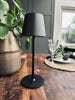 LED Bordlampe oppladbar – Svart